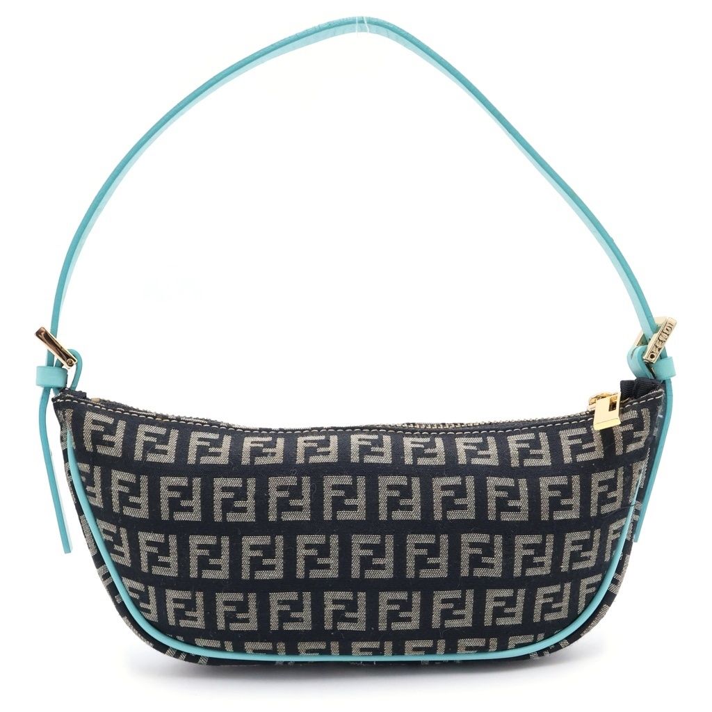 FENDI (フェンディ) ズッキーノ ズッカ柄 ショルダーポーチ バッグ