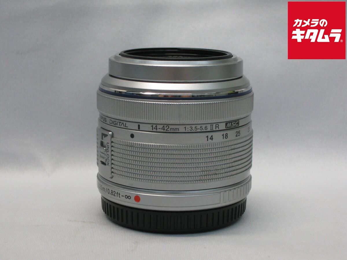 【中古】 【並品】 オリンパス M.ZUIKO DIGITAL 14-42mm F3.5-5.6 II R シルバー