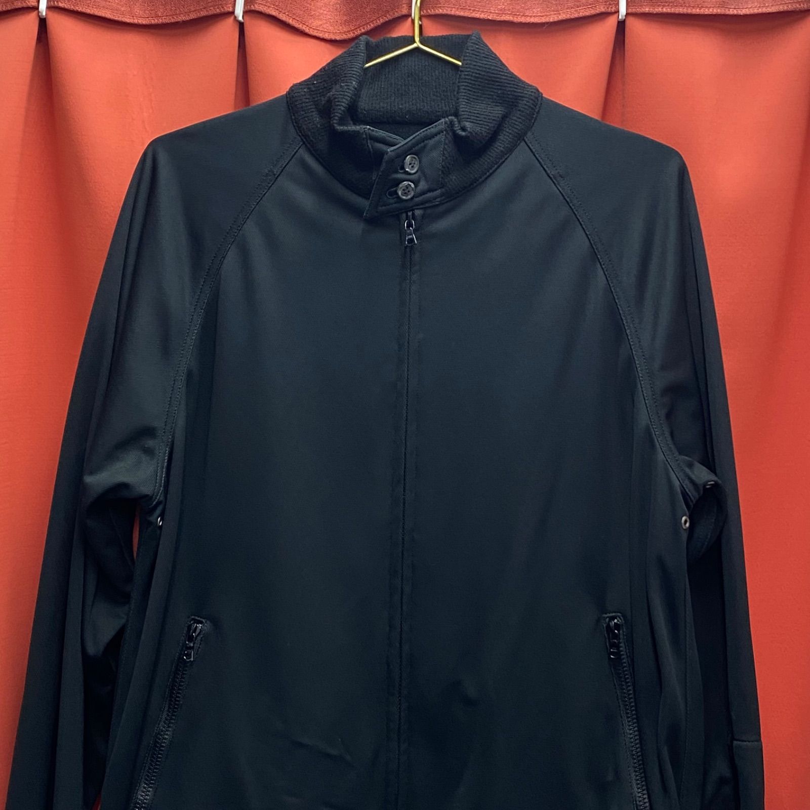 SOPH. F.C.Real Bristol ジップアップ　スウェット　トレーナー　長袖　ジャケット　ブルゾン　ブラック