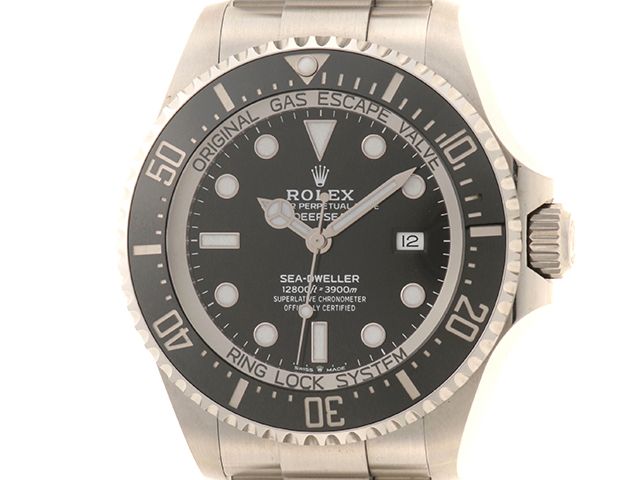 ROLEX ロレックス 腕時計 シードゥエラーディープシー 126660 ブラック文字盤 ステンレススチール/チタン 自動巻き メンズ【中古】