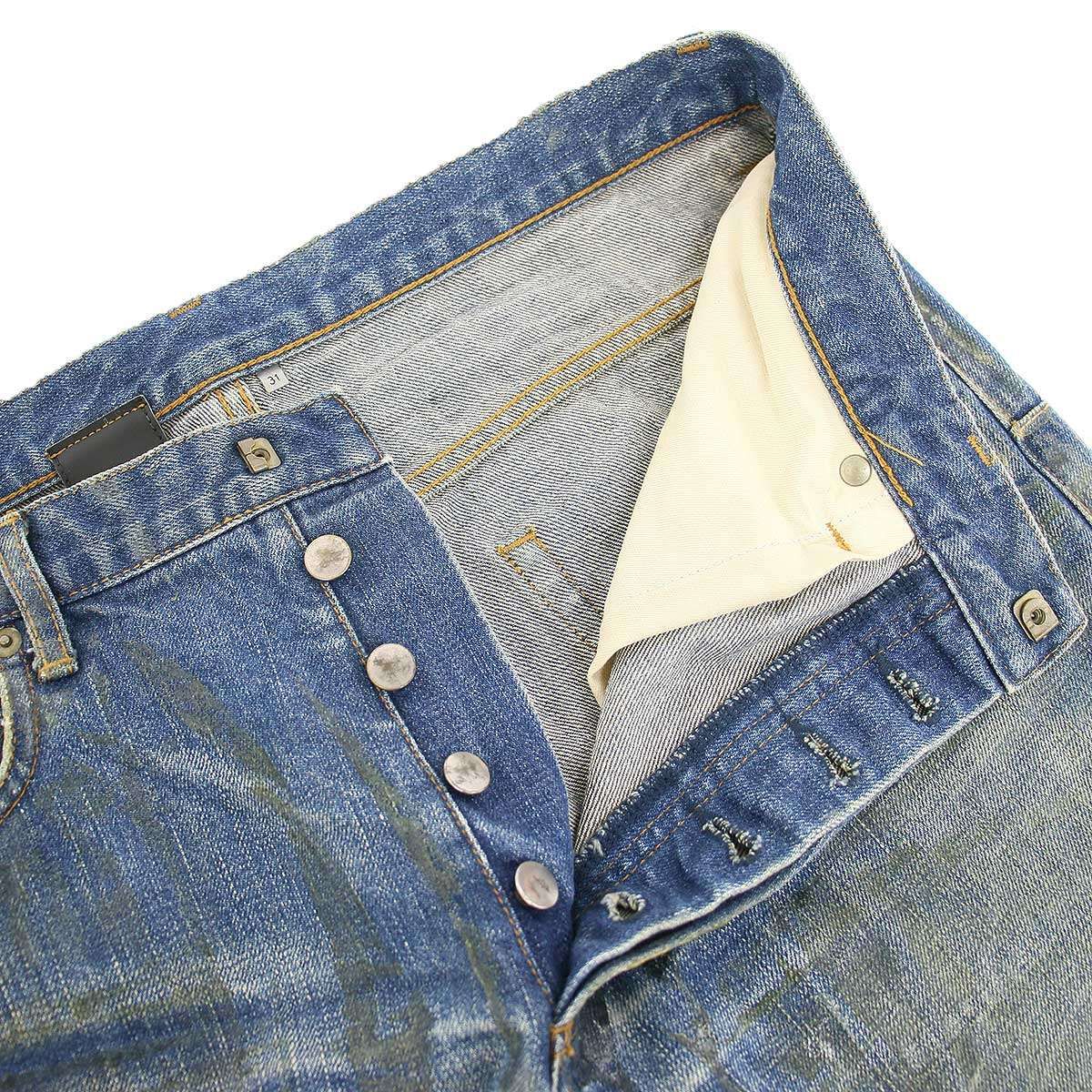 Dior HOMME ディオールオム Luster Jeans ラスターコーティングデニム