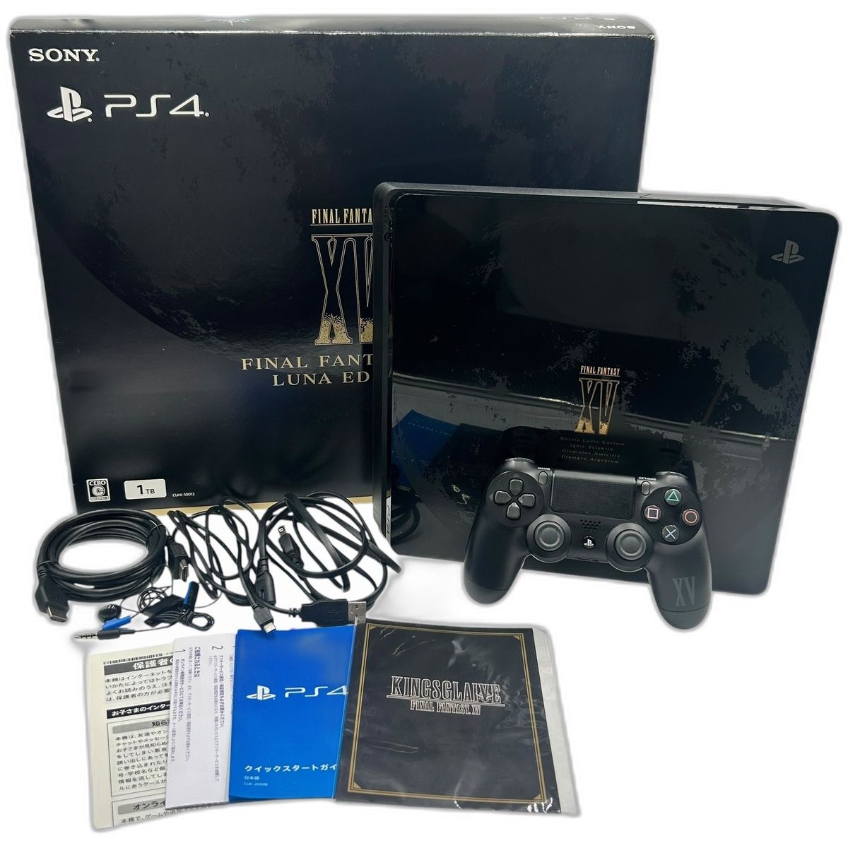 ■ SONY PlayStation4 PS4 CUH-2000B FINAL FANTASY XV LUNA EDITION 1TB 2644462,2644462