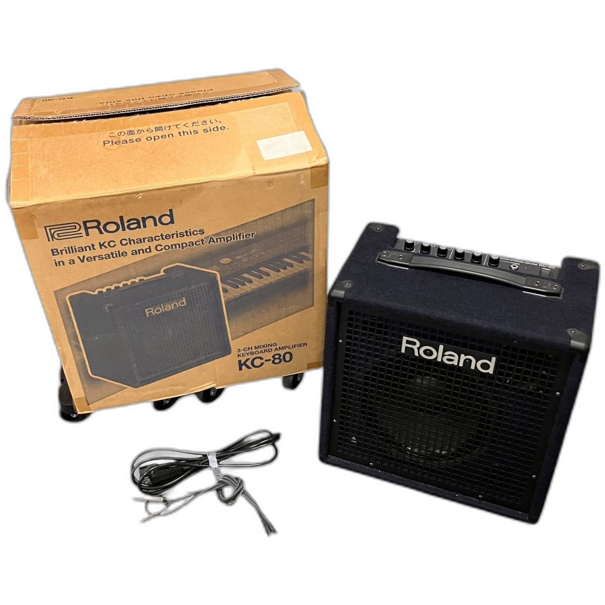 ■ Roland KC-80 キーボードアンプ 3チャンネル ミキシングアンプ 楽器 2644271,2644271