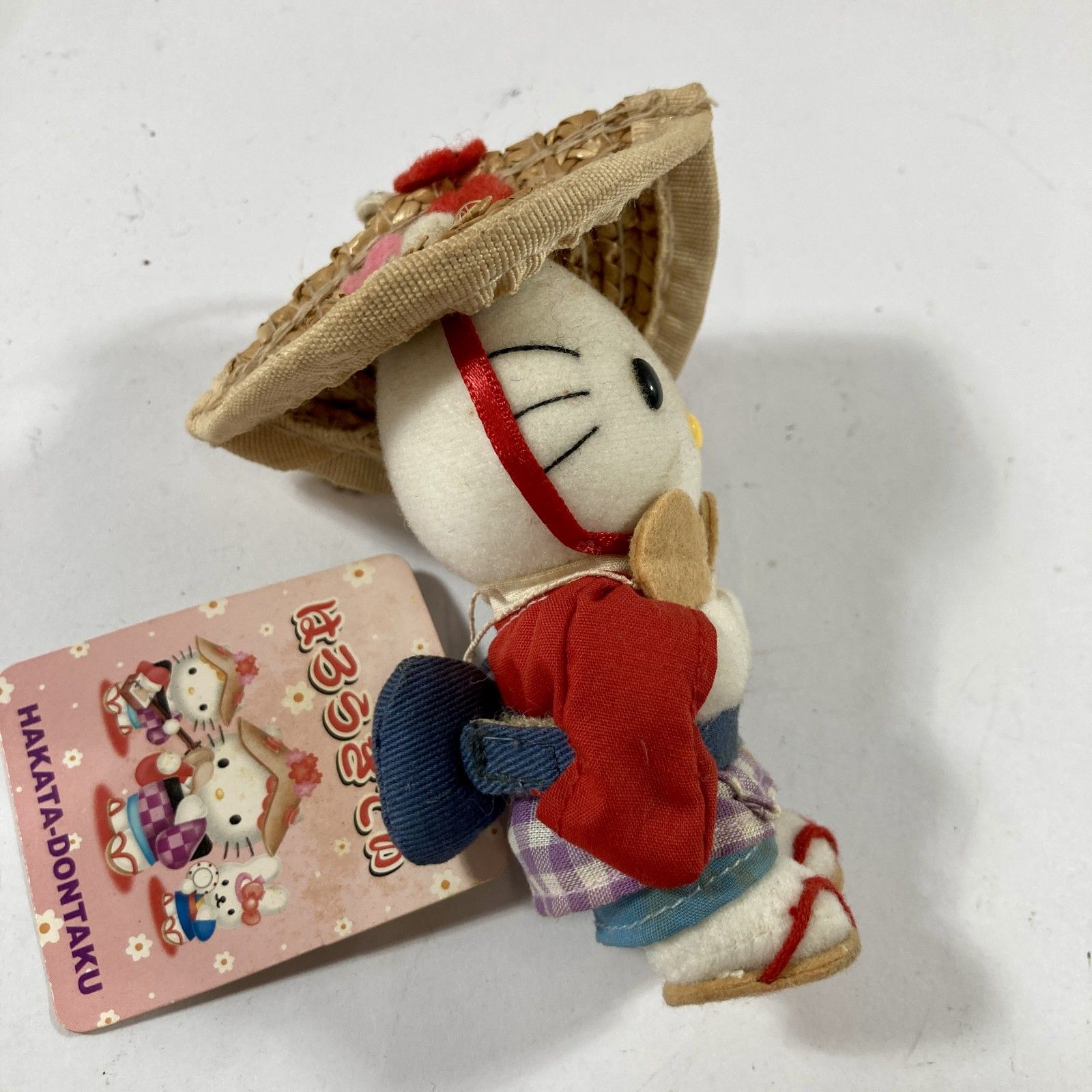☆ 希少 福岡限定 HELLO KITTY ハローキティ ぬいぐるみ マスコット