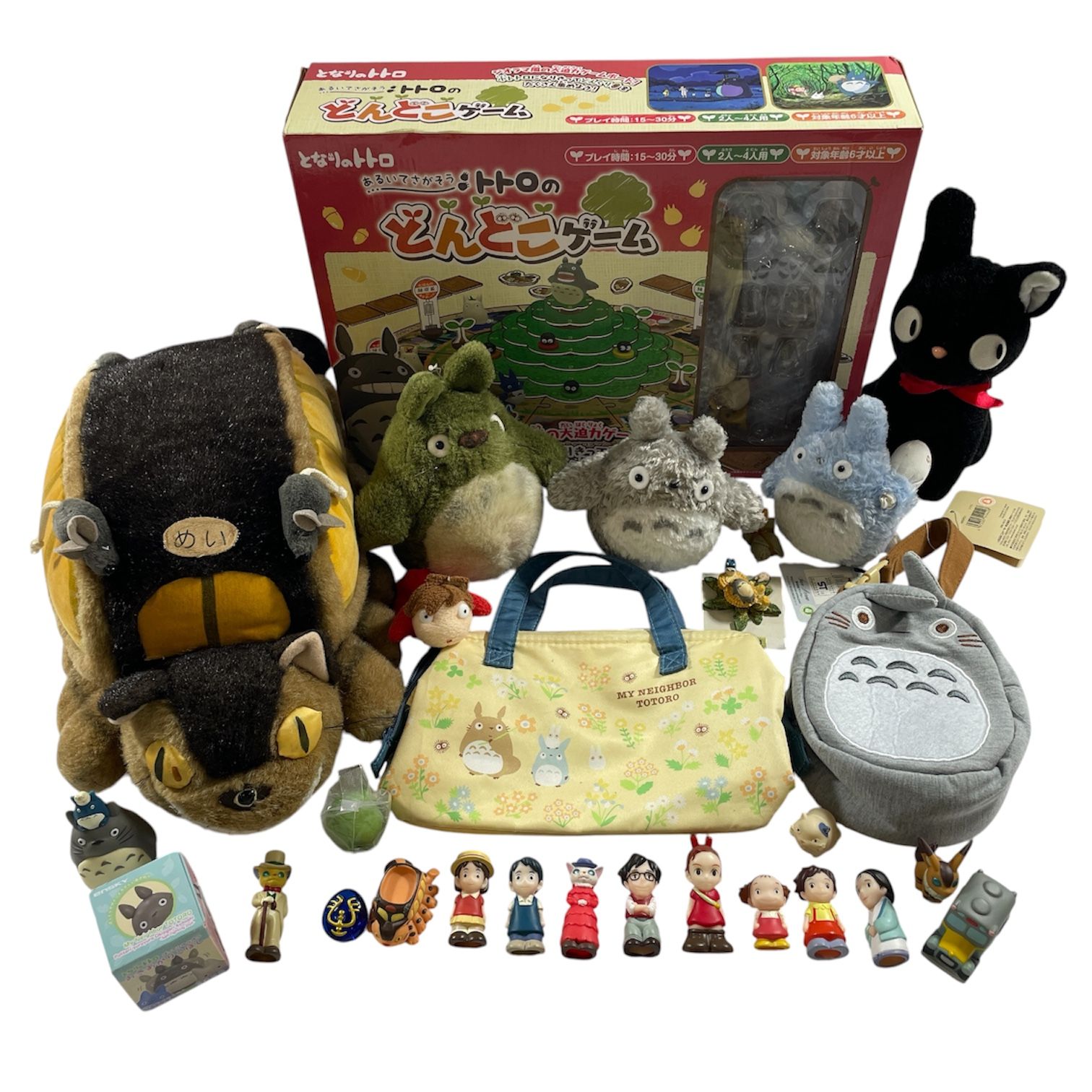 ★ スタジオジブリ キャラクターグッズ まとめ商品 トトロ 魔女の宅急便 等 ぬいぐるみ ミニフィギュア 現状品 2.75kg