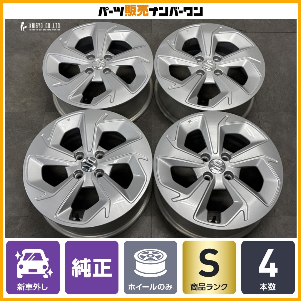新車外し品】スズキ スイフト 純正 16in 6J +45 PCD100 4本 バレーノ