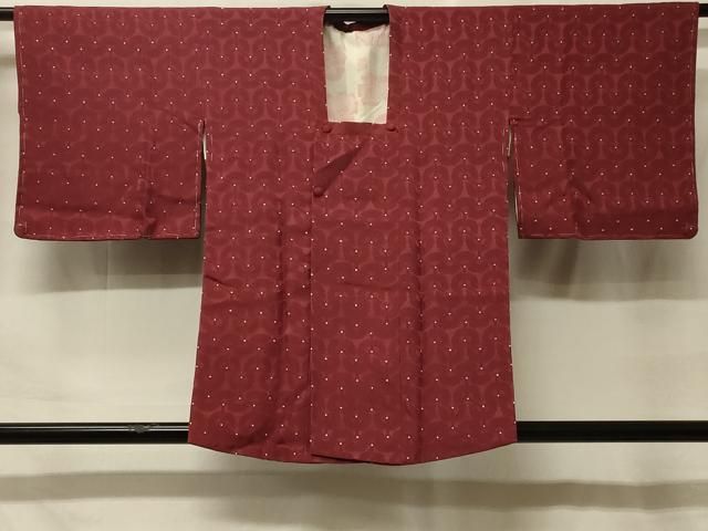 平和屋着物＃道行コート　亀甲花地紋　正絹　逸品　未使用　CABF9157in