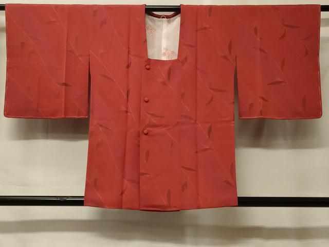 平和屋着物＃道行コート　地紋起こし　枝葉文　正絹　逸品　CABF9169in 11,856円