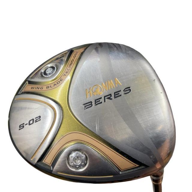 【中古】 本間ゴルフ BERES S-02 9° ドライバー DR 2S ARMRQ6 49(ドライバー) (フレックスSR) メンズ 男性用 右利き 右用 Cランク ゴルフクラブ