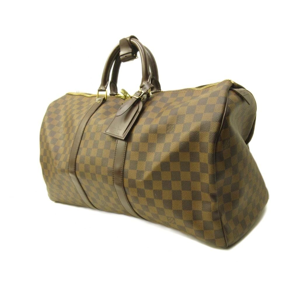 ルイヴィトン LOUIS VUITTON キーポル50 ダミエ ボストンバッグ 手提げ