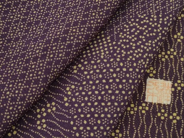 平和屋着物▽江戸小紋　単衣　作家物　寄せ小紋柄　正絹　逸品　CABG2256ze