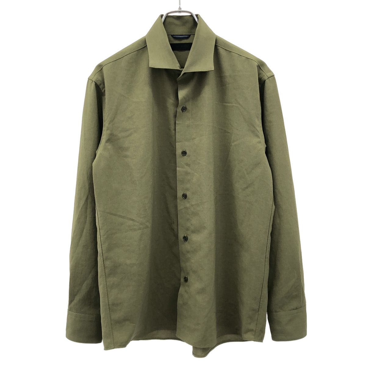 BRENT ブレント 50~60's 開襟シャツ  イエロー系 L 16-16 1/2 BRENT ブレント 50~60's 開襟シャツ イエロー系 L 16-16 1/2