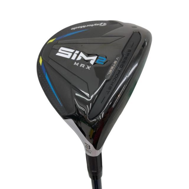 【中古】 テーラーメイド SIM2 MAX 3W フェアウェイウッド FW TENSEI BLUE TM50(SIM2 FW) (フレックスSR) メンズ 男性用 右利き 右用 Cランク ゴルフクラブ