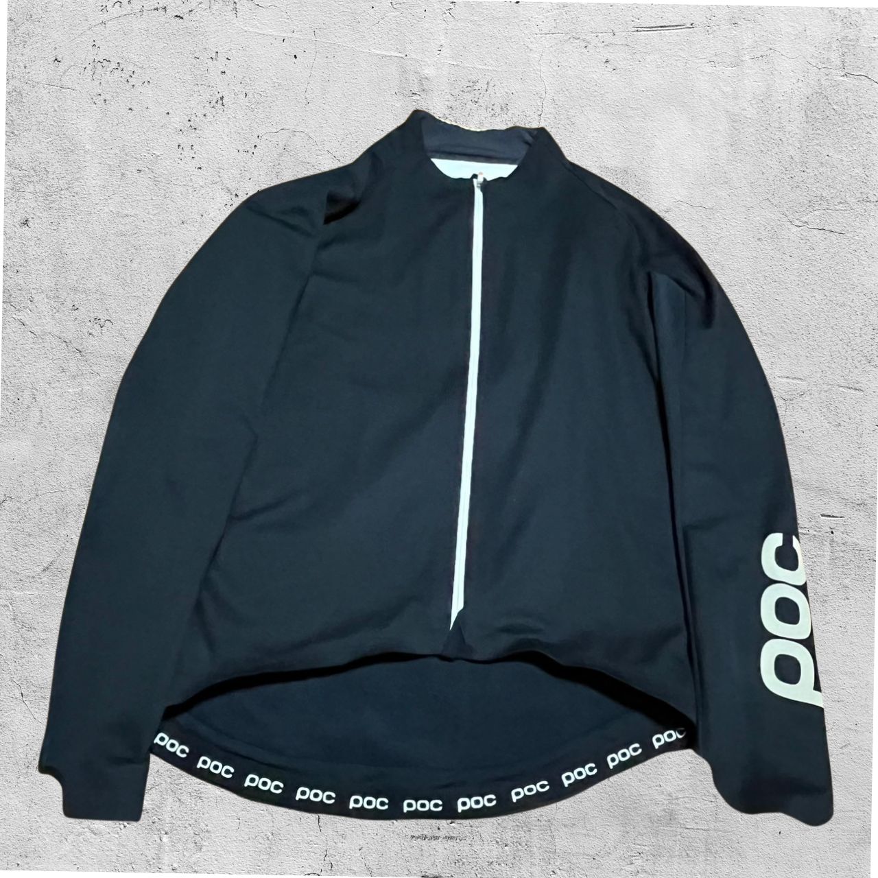 POC サイクルジャケット ブラック Medium POC AVIP サイクルジャケット 長袖 フルジップ ロードバイク メンズ
