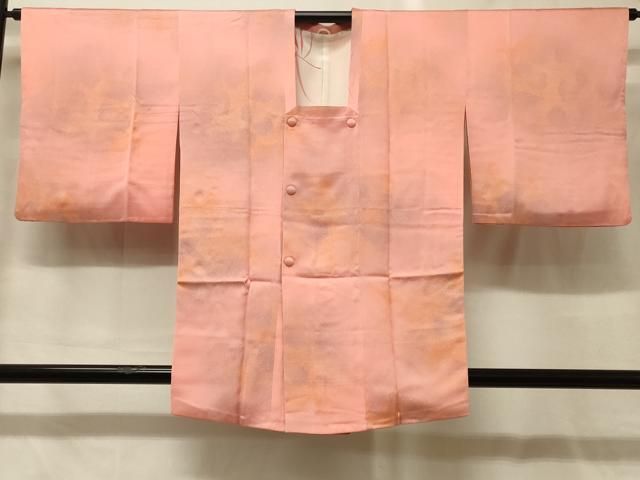平和屋着物＃道行コート　霞文　暈し染め　正絹　逸品　CABG8172in