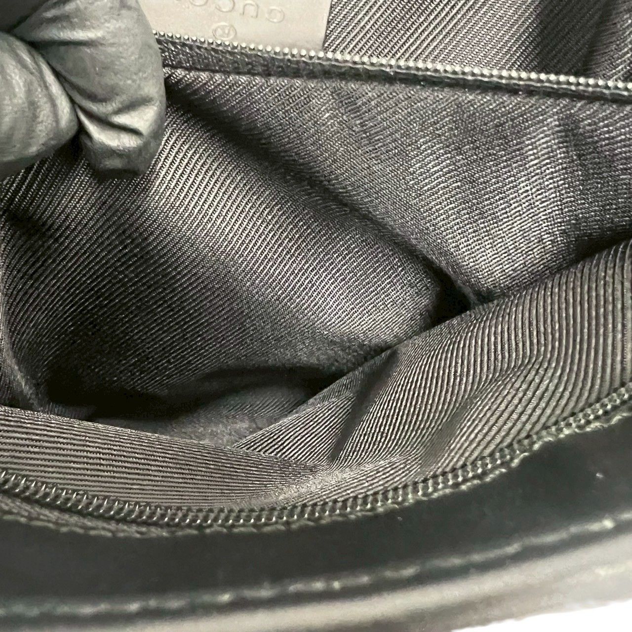 極 美品 希少品 GUCCI グッチ ジャッキー ロゴ 金具 GG 柄 キャンバス