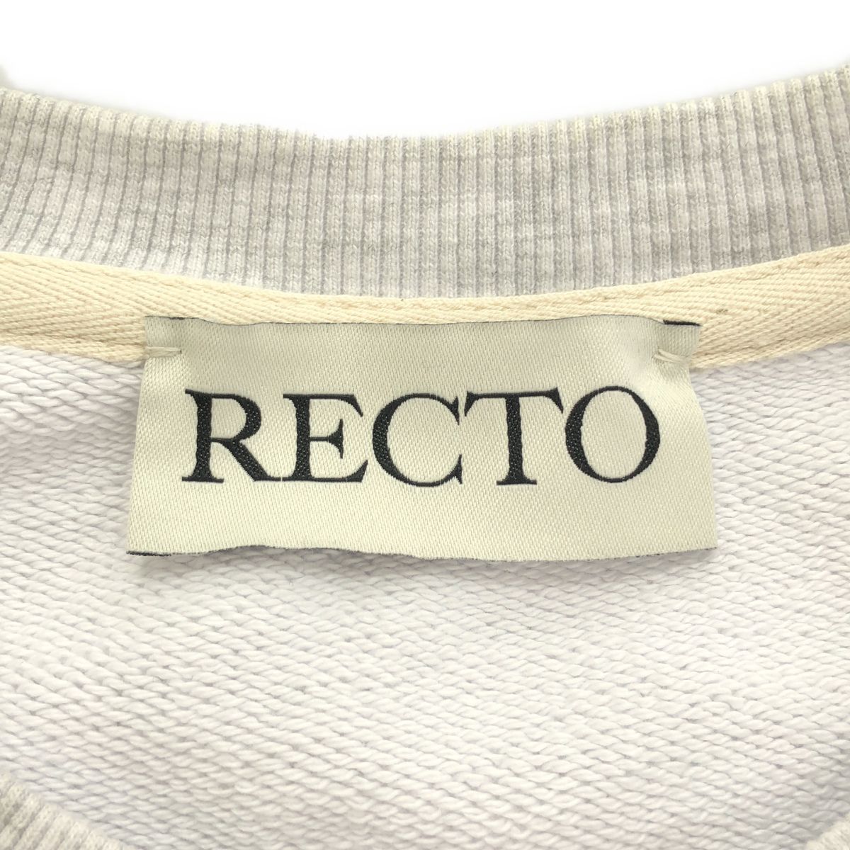 RECTO レクト スウェットトレーナー RM00AJTP005MG グレー F - メルカリ