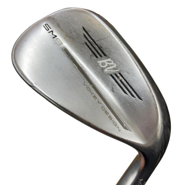 【中古】 タイトリスト VOKEY SPIN MILLED SM9 ツアークロム 50°/08°F ウェッジ WG 純正特注シャフト (フレックスその他) メンズ 男性用 右利き 右用 Cランク ゴルフクラブ