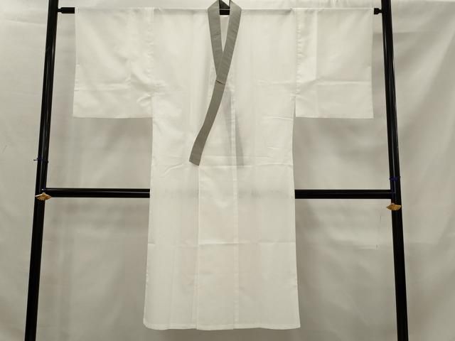 平和屋着物＊夏物　長襦袢　絽　白色　洗える着物　AABK2780st