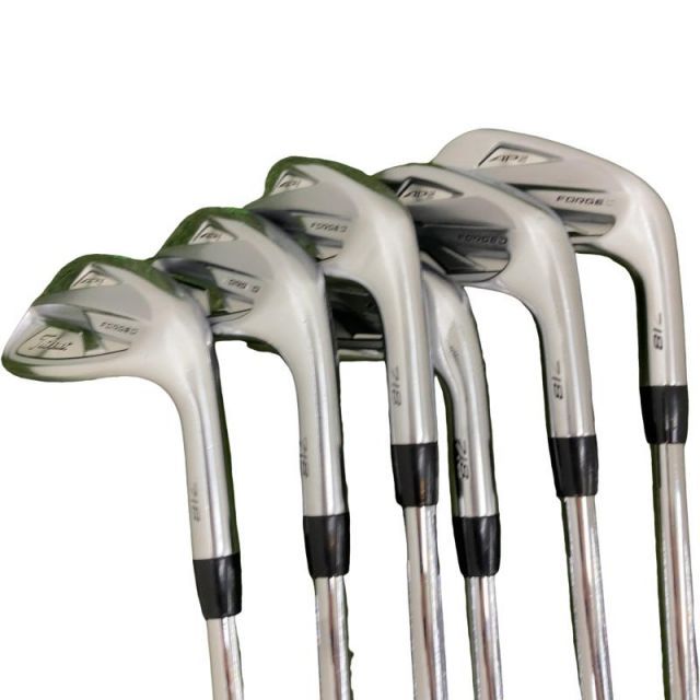【中古】 タイトリスト Titleist AP2 718 6S アイアンセット IR 純正特注シャフト (フレックスS) メンズ 男性用 右利き 右用 Cランク ゴルフクラブ