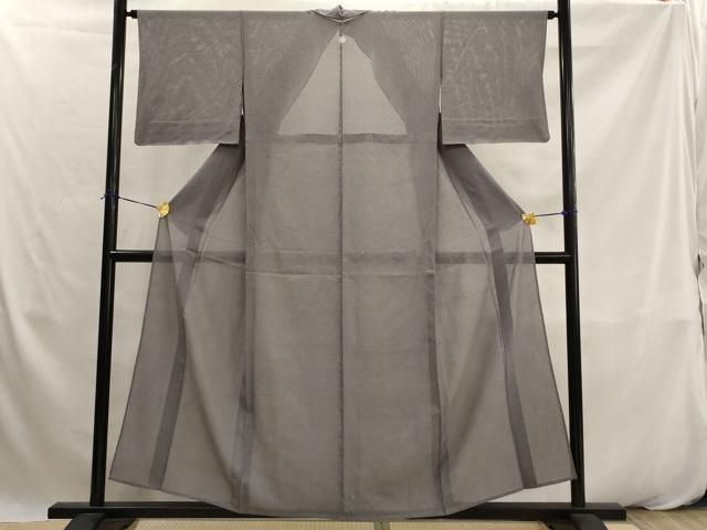 平和屋着物＊夏物　小紋　絽　霞文　ますいわ屋扱い　正絹　逸品　AABK2820st