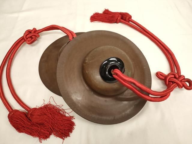 平和屋本店●妙鉢　紅緋色地　法衣　寺院　仏具　仏教　僧侶　神職　装束　AABJ5522ja