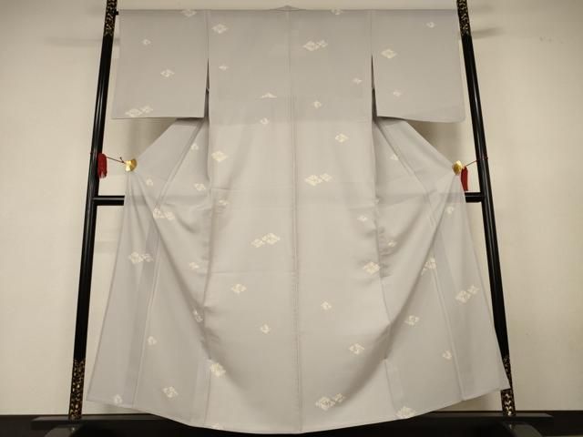 平和屋着物＊夏物　小紋　絽　瓢箪　正絹　逸品　AABK2695jd