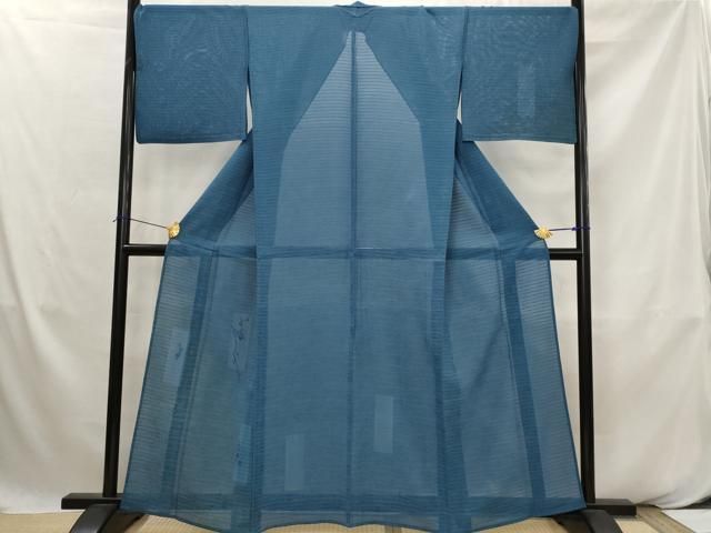 平和屋着物＊夏物　訪問着　変わり絽　刺繍　色紙枝花文　銀糸　正絹　逸品　AABK2834st 21,840円