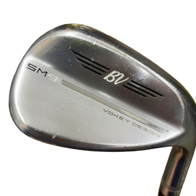 【中古】 タイトリスト VOKEY SPIN MILLED SM9 ツアークロム 56°/14°F ウェッジ WG NS PRO 950GH neo (フレックスS) メンズ 男性用 右利き 右用 Cランク ゴルフクラブ