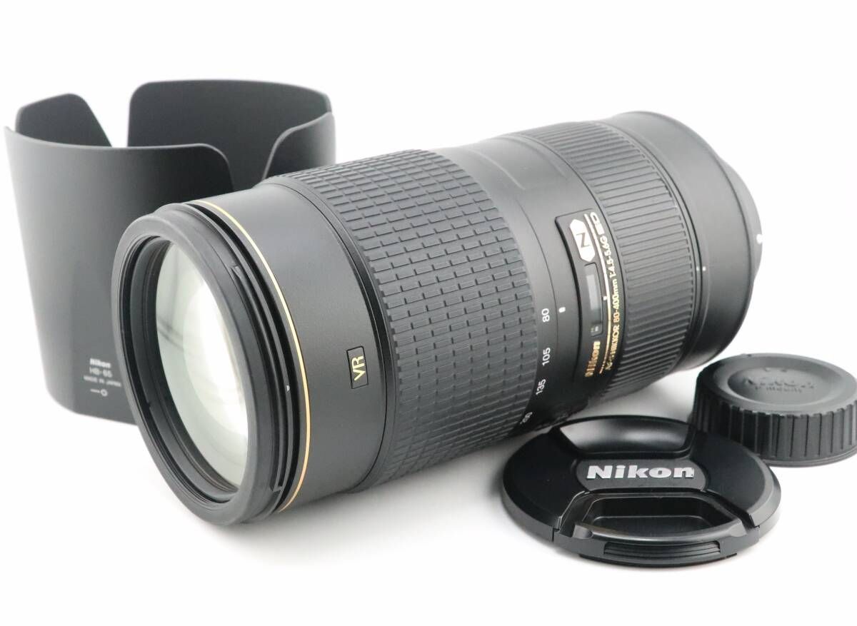 ★極上品★ニコン NIKON AF-S NIKKOR 80-400mm F4.5-5.6 G ED VR★　W0681＃5251