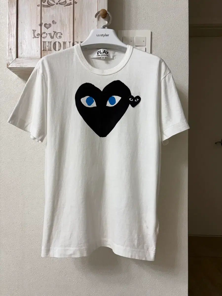 COMME des GARCONS ブラックハート 半袖Tシャツ 8,242円