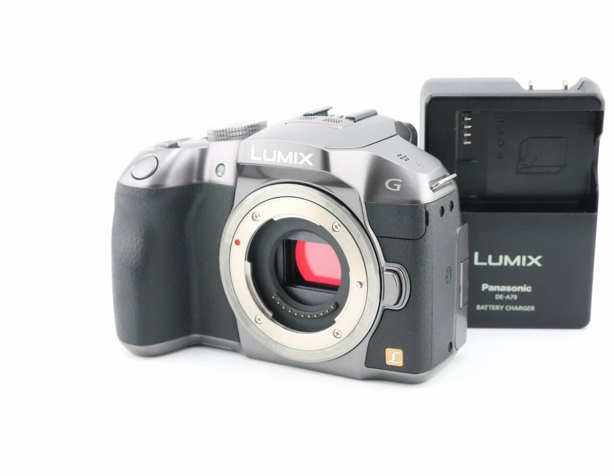 ☆美品☆ショット数3,510回☆パナソニック PANASONIC LUMIX DMC-G6