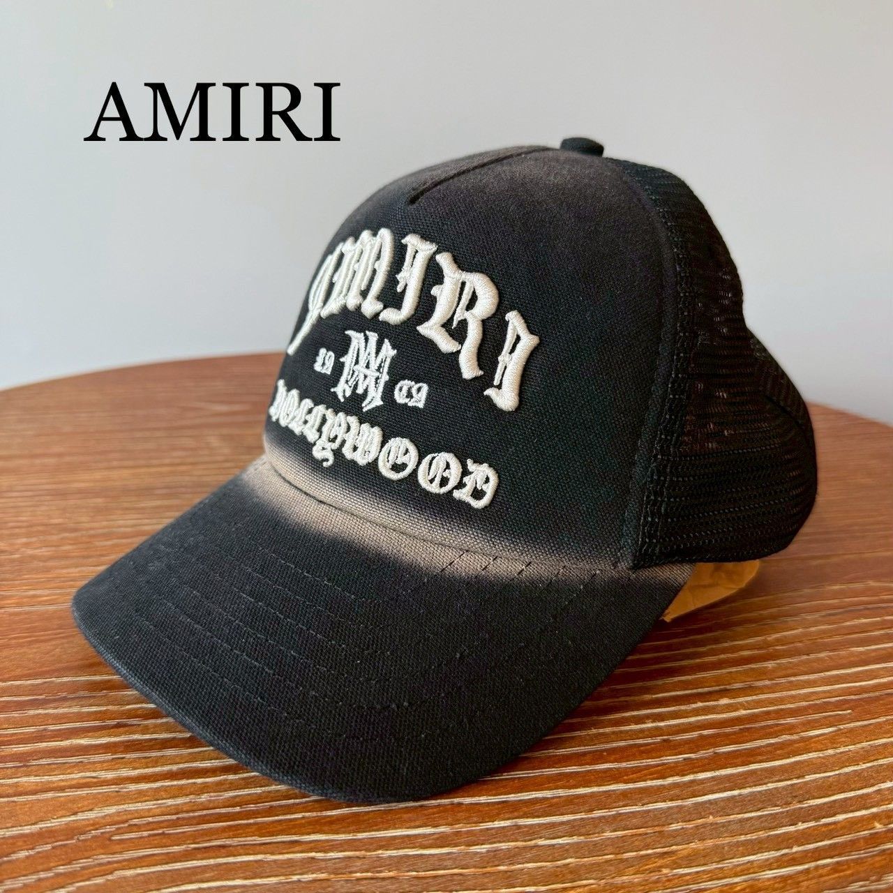 AMIRI』アミリ ロゴ刺繍ハリウッド メッシュキャップ - メルカリ