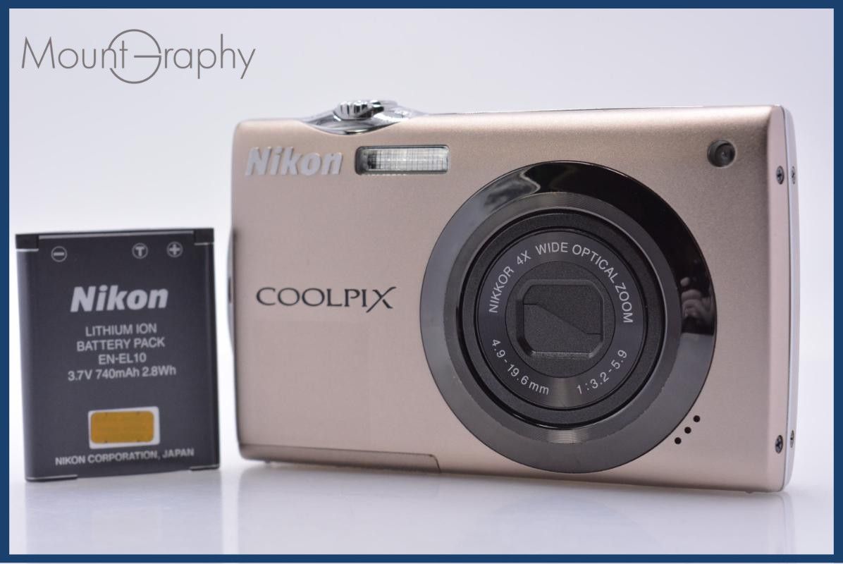 ニコン Nikon COOLPIX S4000 4x バッテリー付属 同梱無料 #am8115