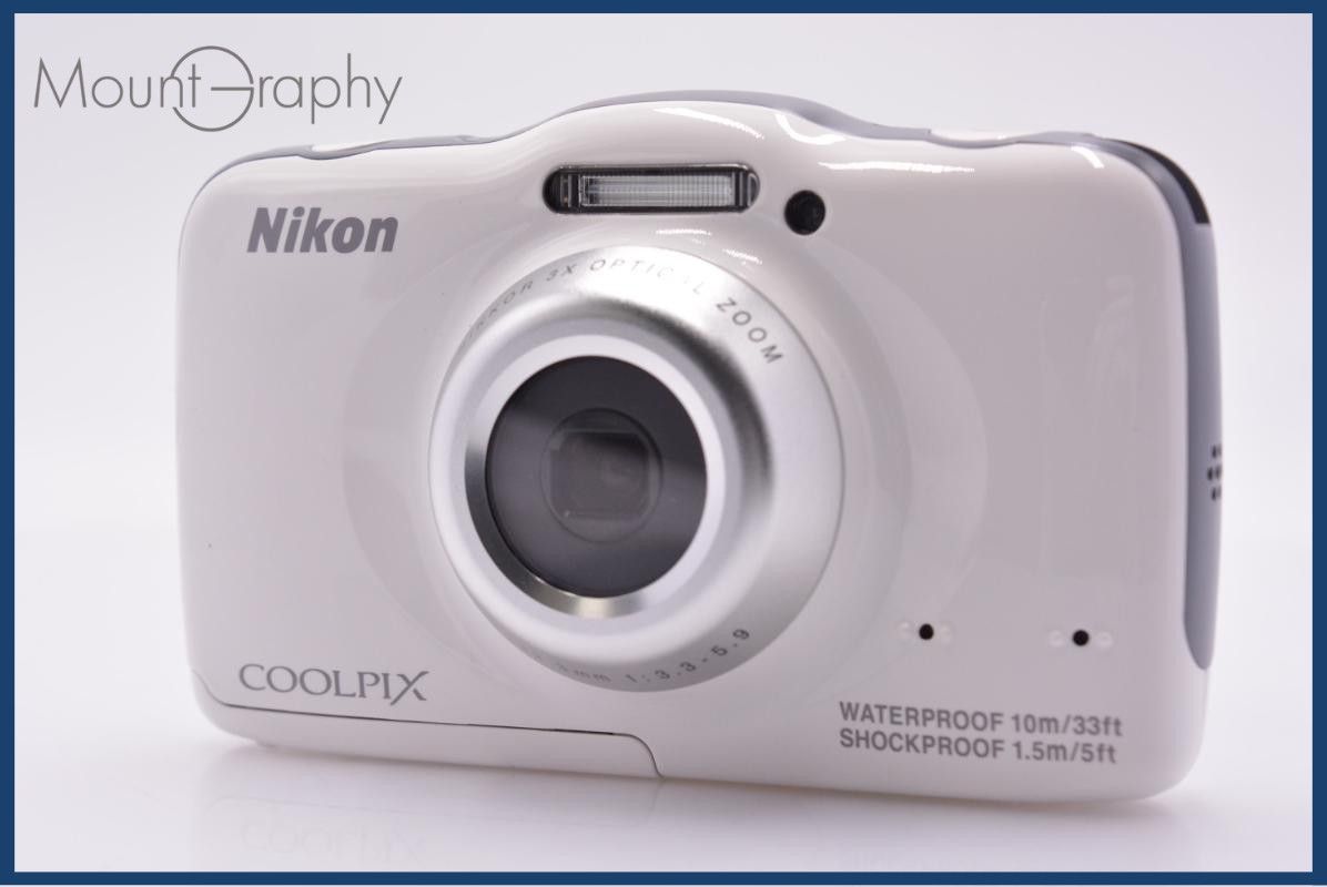 難あり ニコン Nikon COOLPIX S32 3x 同梱無料 #am8137