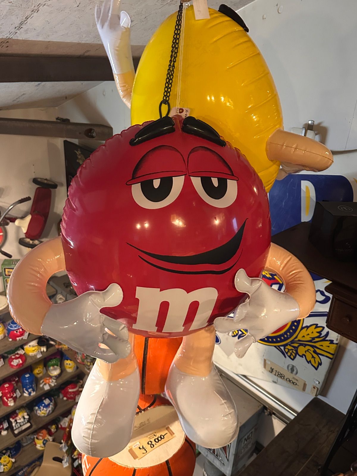 m&m's エムアンドエムズ インフレータブル ディスプレイ ビッグサイズ