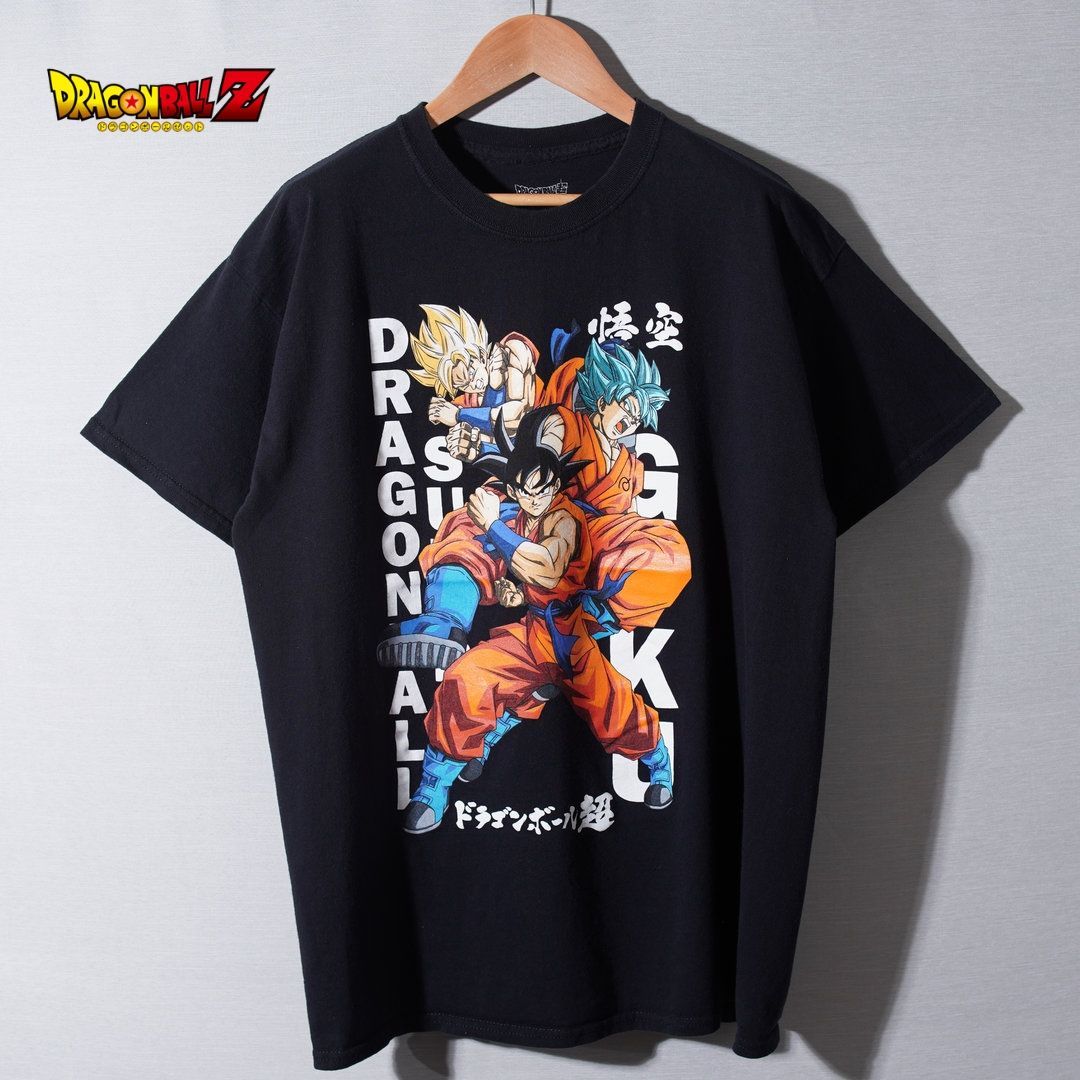 Tシャツ　ドラゴンボール　まとめ売り　セット ドラゴンボール 超 DRAGON BALL Z Tシャツ L ブラック 孫悟空 アニメT