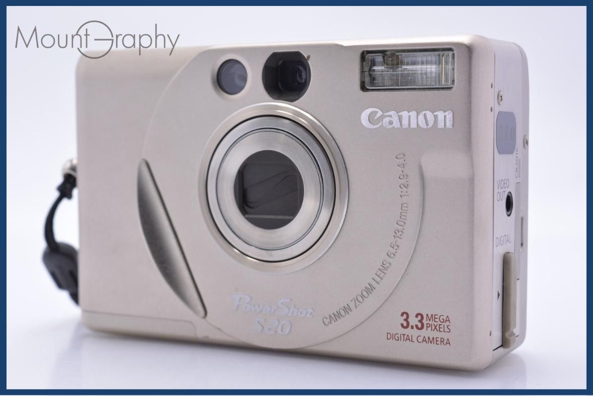 動作保証】 キヤノン Canon PowerShot S20 同梱無料 #am8171