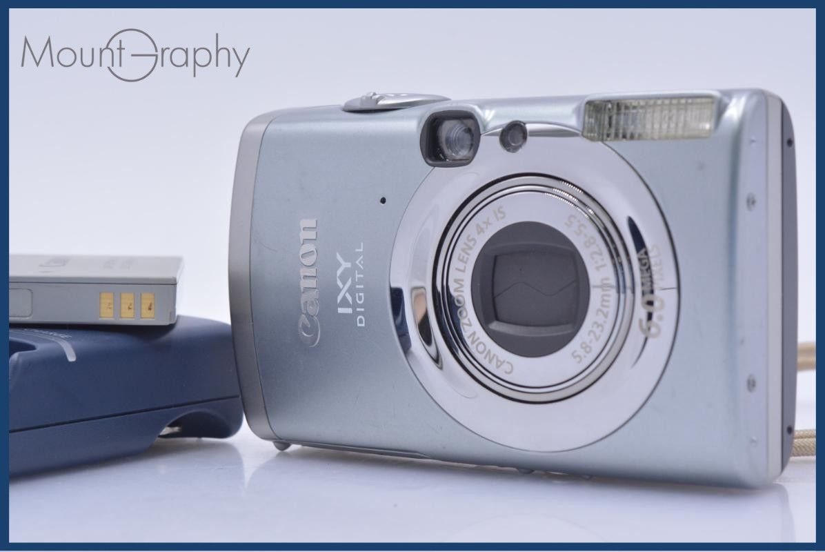 【動作保証】 キヤノン Canon IXY DIGITAL 800 IS 4x バッテリー、充電器付属 同梱無料 #am8274
