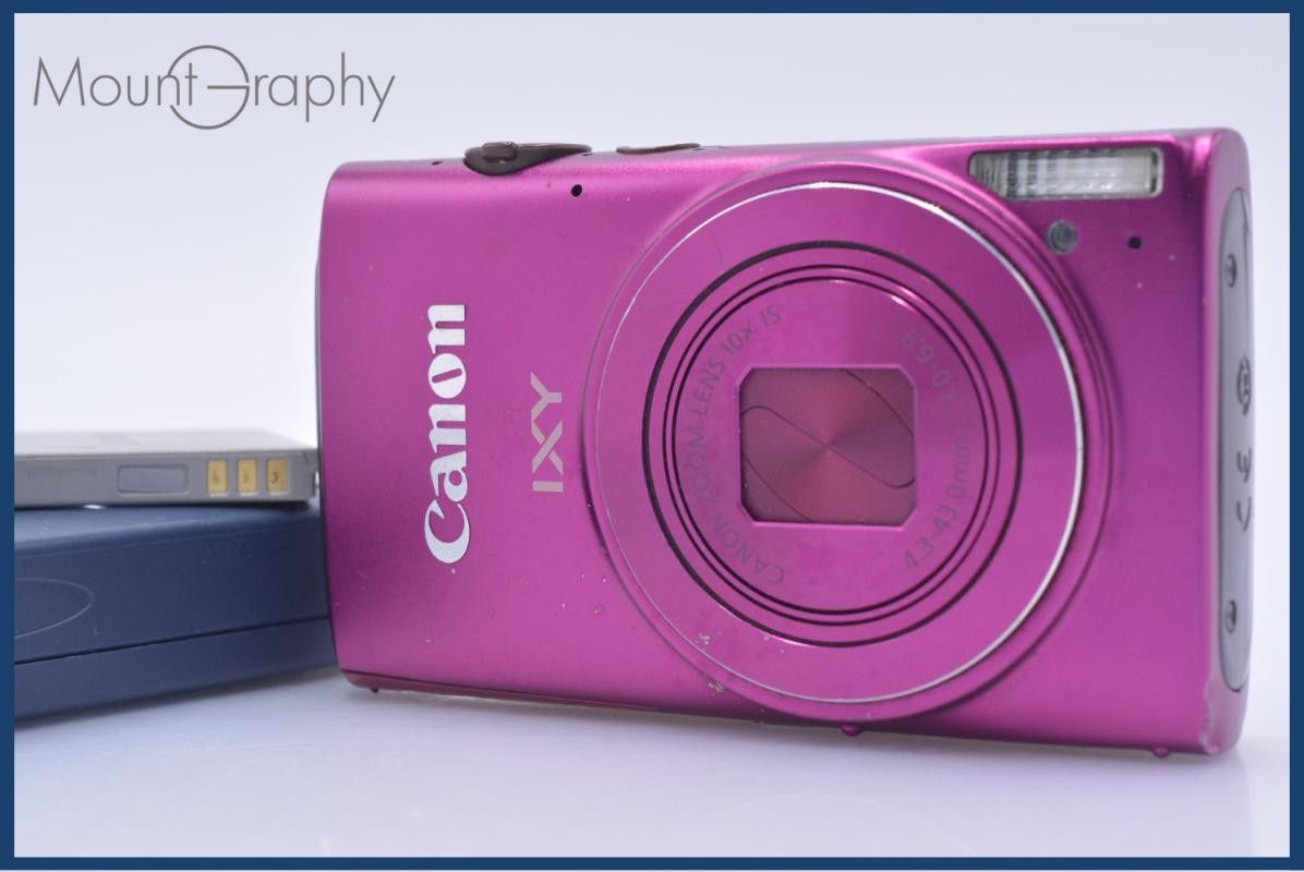 【動作保証】 キヤノン Canon IXY 620F 10x バッテリー、充電器付属 同梱無料 #am8275