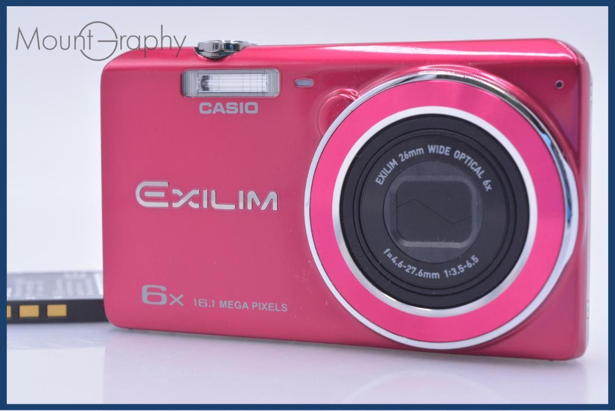 カメラ 【動作保証】 カシオ CASIO EXILIM EX-ZS26 6x バッテリー付属
