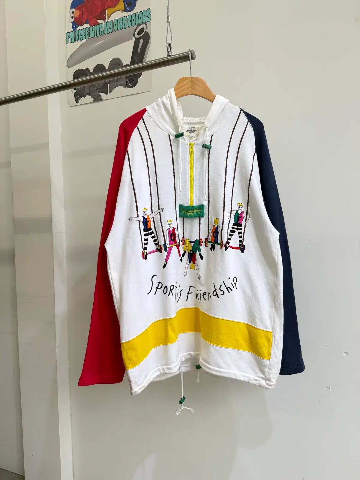 ヴィンテージ CASTEL BAJAC 刺繍 Anorak（アノラック）