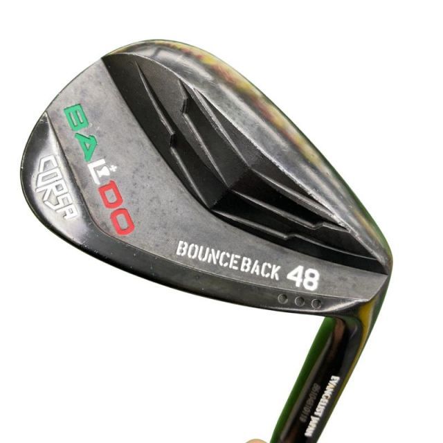 【中古】 BALDO CORSA BOUNCE BACK(2022) ツアーナイト 48° ウェッジ WG リシャフト (フレックスその他) メンズ 男性用 右利き 右用 Cランク ゴルフクラブ