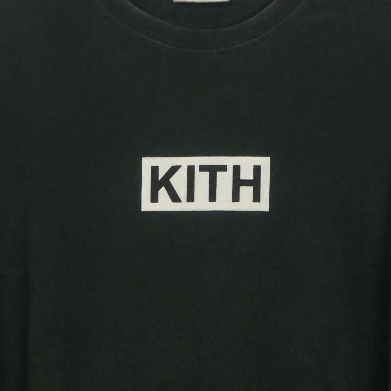 キスニューヨークシティ KITH NYC ボックスロゴ プリント クルーネック