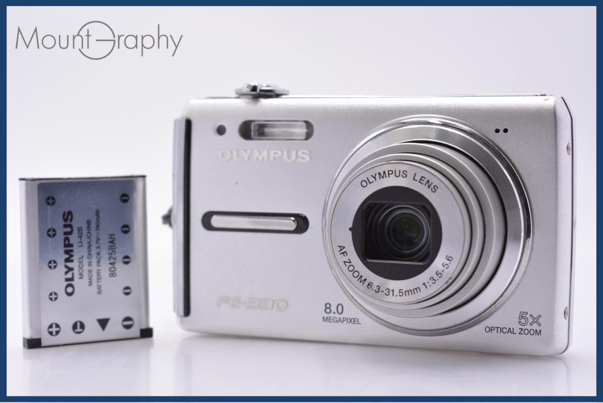 難あり オリンパス Olympus FE-330 5X バッテリー付属 同梱無料 #ks579