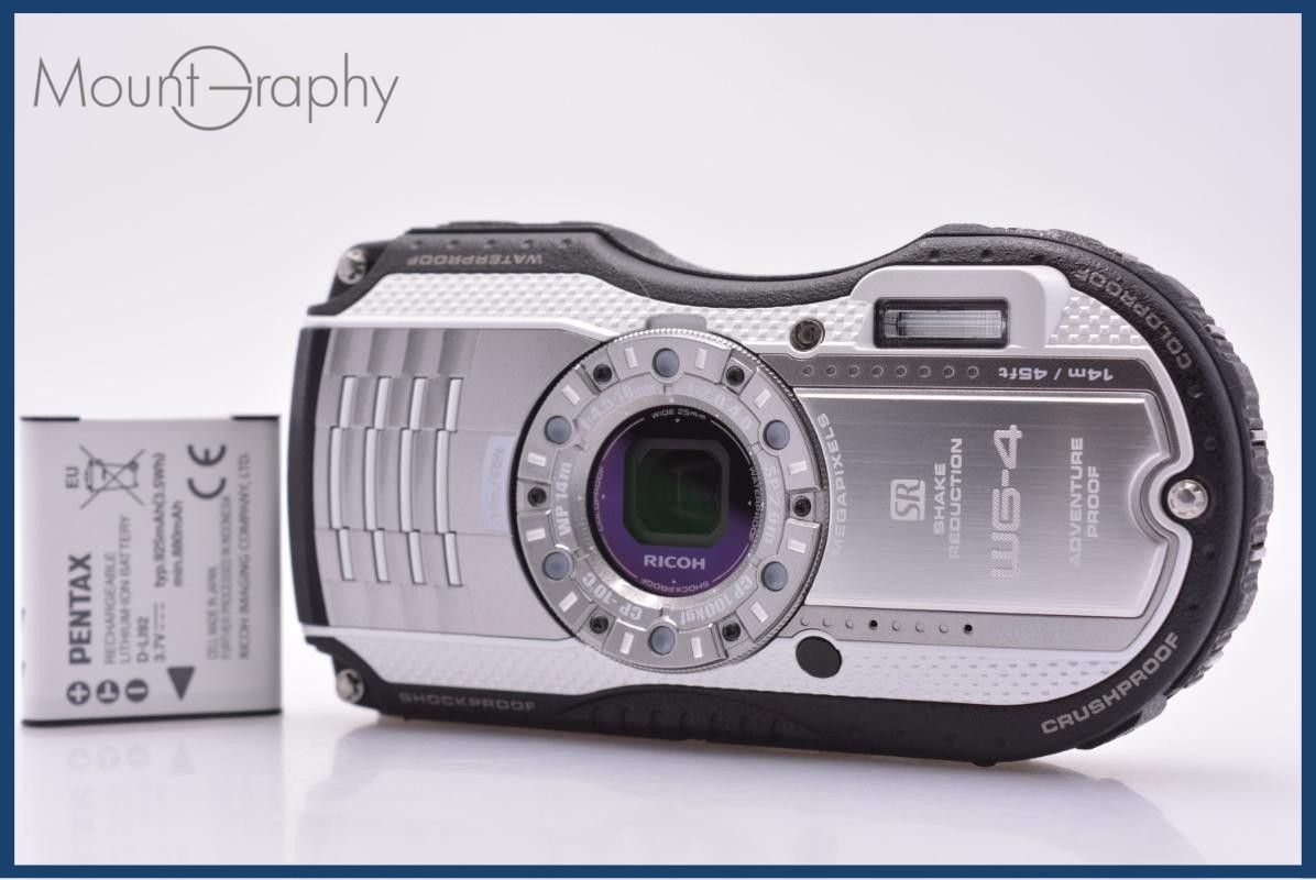 【美品・動作保証】 リコー RICOH WG-4 SR バッテリー付属 同梱無料 #yk9150