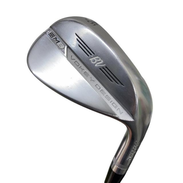 【中古】 タイトリスト VOKEY SPIN MILLED SM8 ツアークロム 46°/10°F ウェッジ WG Dynamic Gold (フレックスX) メンズ 男性用 右利き 右用 Cランク ゴルフクラブ