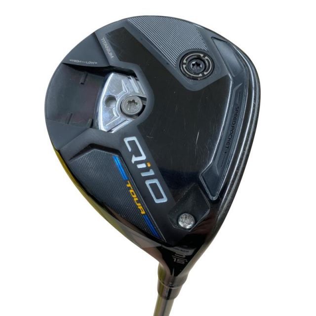 【中古】 テーラーメイド Qi10 TOUR 3W フェアウェイウッド FW リシャフト (フレックスその他) メンズ 男性用 右利き 右用 Dランク ゴルフクラブ