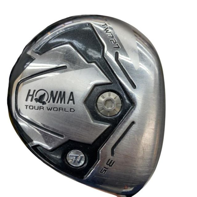 【中古】 本間ゴルフ TOUR WORLD TW727 3W(15°) フェアウェイウッド FW 純正特注シャフト (フレックスX) メンズ 男性用 右利き 右用 Cランク ゴルフクラブ