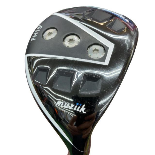【中古】 muziik muziik TURFRIDER FW HYBRID 15° フェアウェイウッド FW 純正特注シャフト (フレックスR) メンズ 男性用 右利き 右用 Cランク ゴルフクラブ